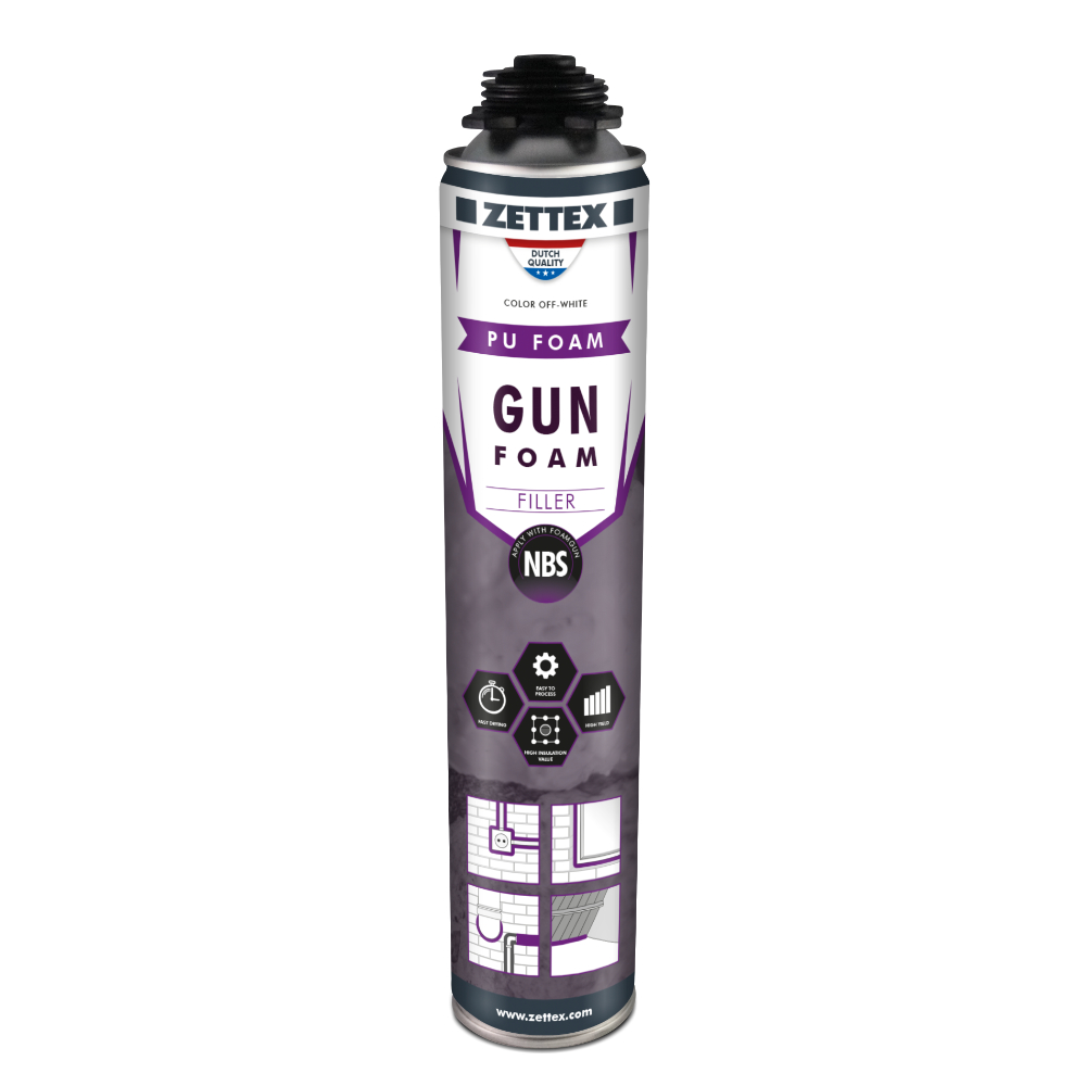 Byssufrauð Gun Foam PU NBS 750mL