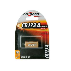 Rafhlaða CR123A lithium 3V 1 stk