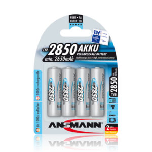 Hleðslurafhlöður AA 2850 mAh 4 stk.