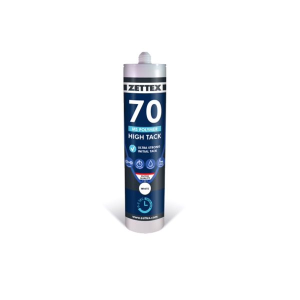 Límkítti MS70 High Tack Hvít