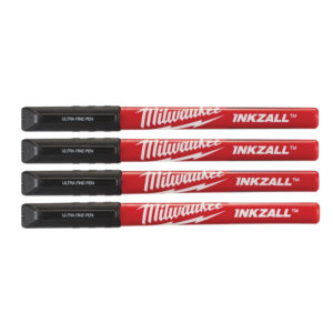 Penni Fine Tip 4stk Inkzall svartir