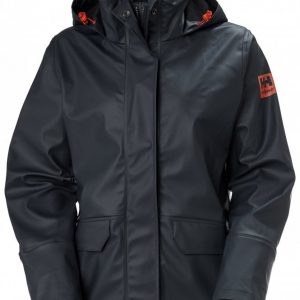 Regnjakki W Luna Navy Blár