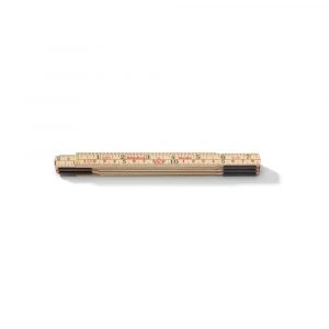 Tommustokkur tré 1m mm/tm