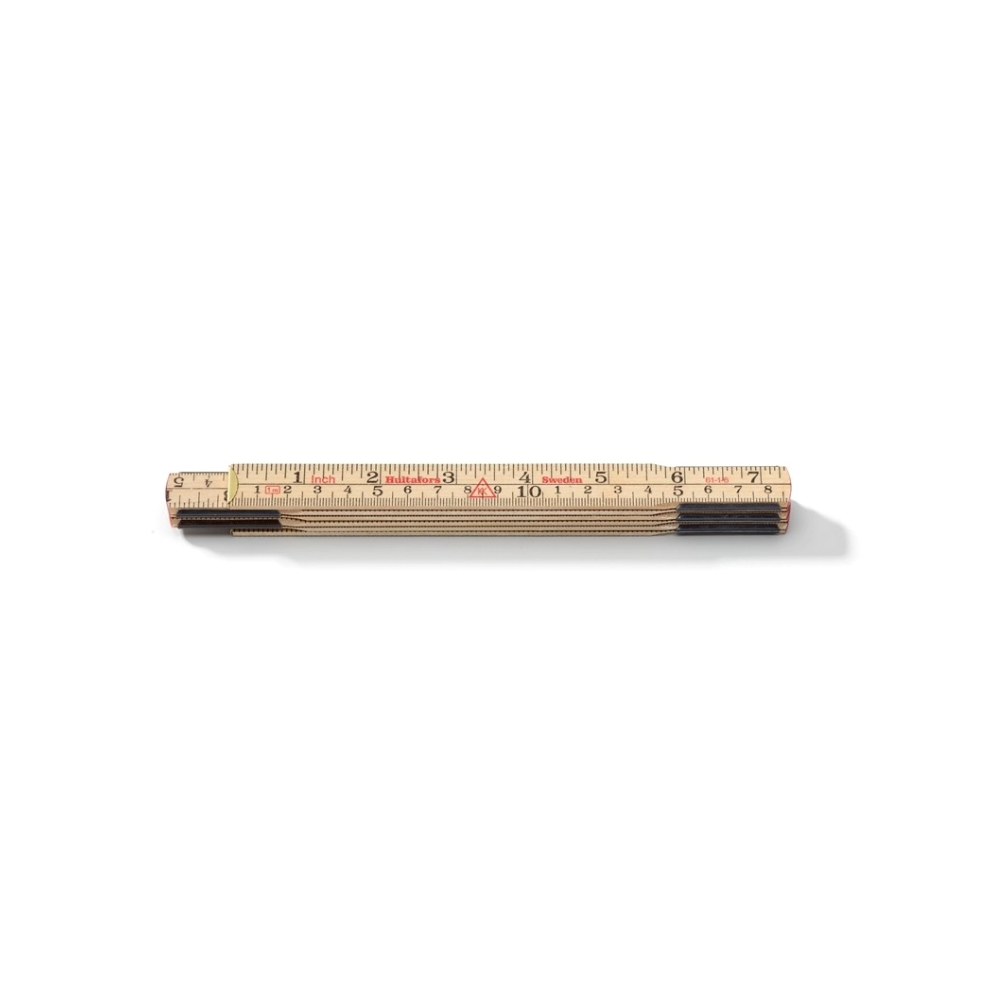 Tommustokkur tré 1m mm/tm