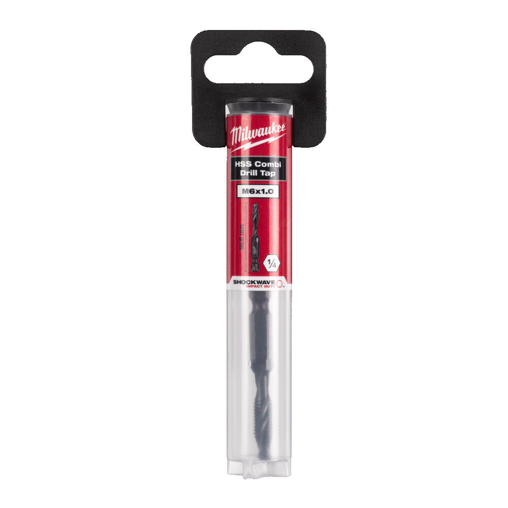 Snittbita bor M6x57mm HSS-G 1/4" - Image 2