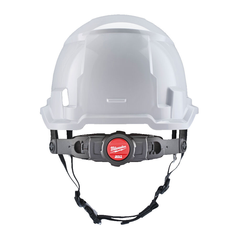 Öryggishjálmur Bolt™ 100 Unvented m/Hökuól Hvítur - Image 2