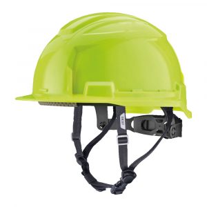 Öryggishjálmur Bolt™ 100 Unvented m/Hökuól Gulur Hi-Vis