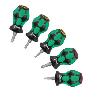 Skrúfjárnasett stubby Set 1 5stk