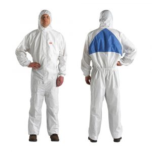 Einnota Vinnugalli 4540+ M/Hettu Hvítur/Blár St.2XL