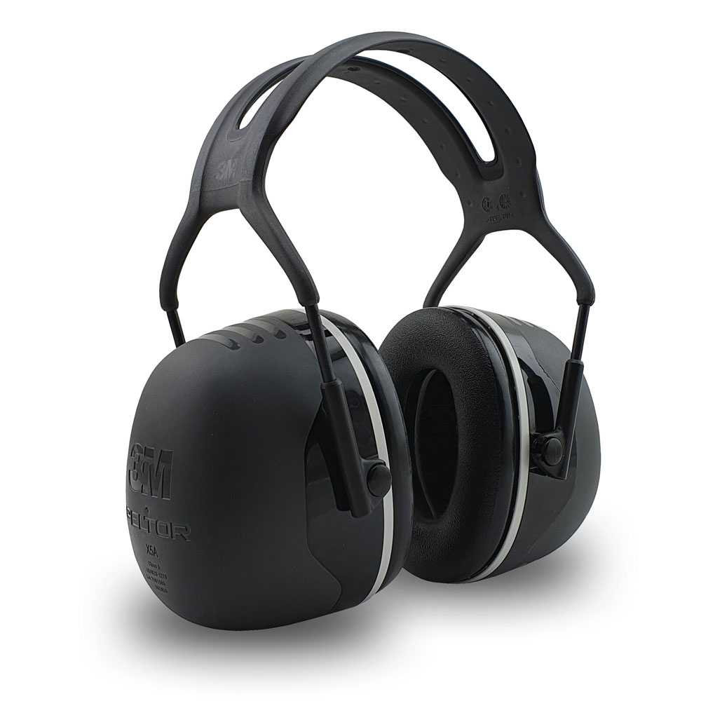 Heyrnarhlíf PELTOR™ X5A M/Spöng SNR 37 dB Svört - Image 3
