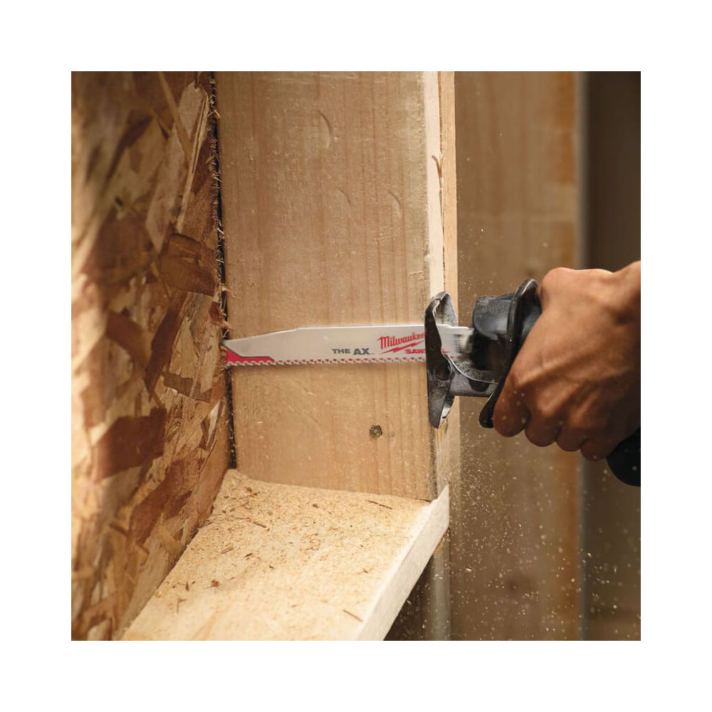 Sverðsagarblað SAWZALL® AX (tré/naglar/pvc plast) 230x5T - 5stk. - Image 2