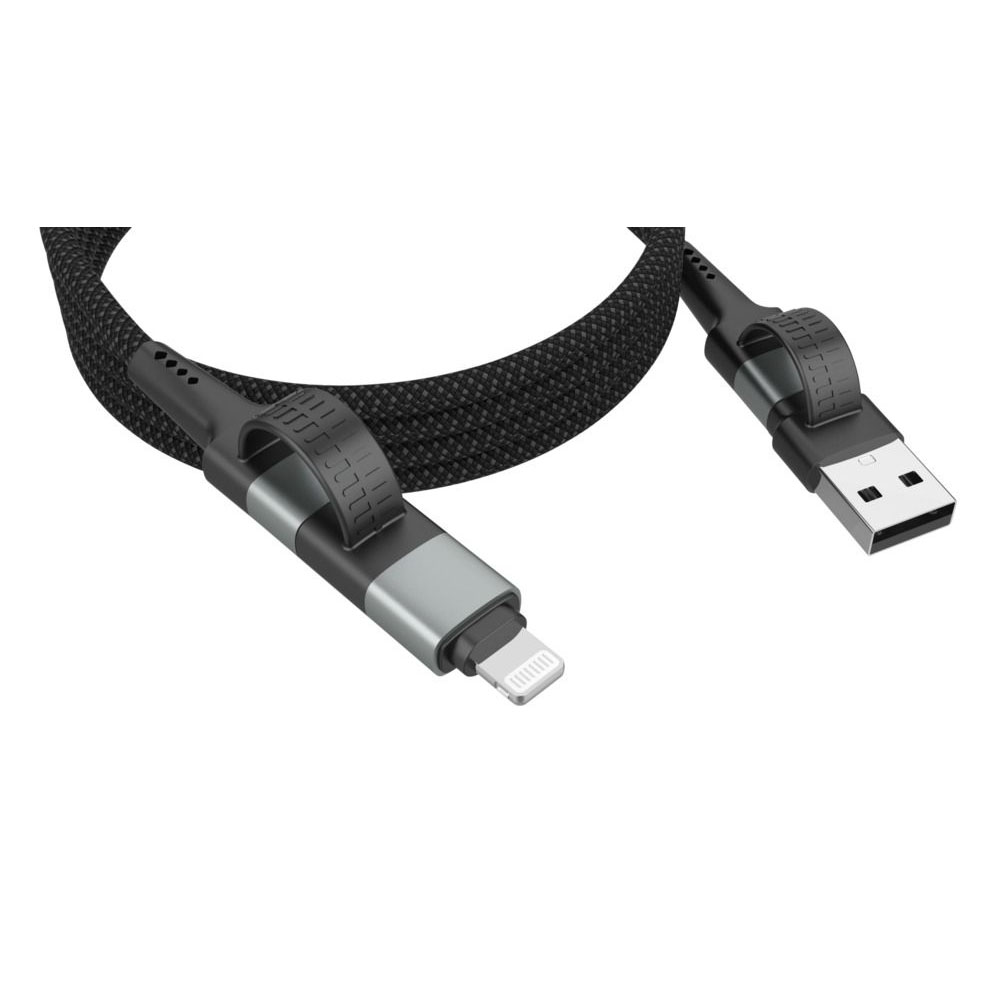 Hleðslusnúra 4 IN 1 USB-C / Lightning – 60W (Segulhönnun) - Image 2