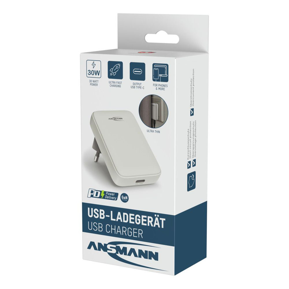 Vegghleðslutæki USB-C 30W - Power Delivery - Image 4