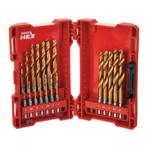 Bitaborasett Red Hex 19stk
