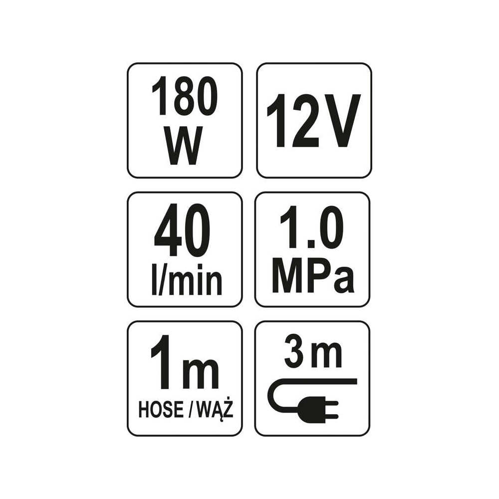 Loftdæla 12V með ljósi 40L/min - Image 7