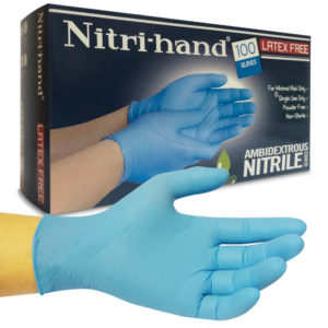 Einnota hanskar Nitrihand Nitrile Blue