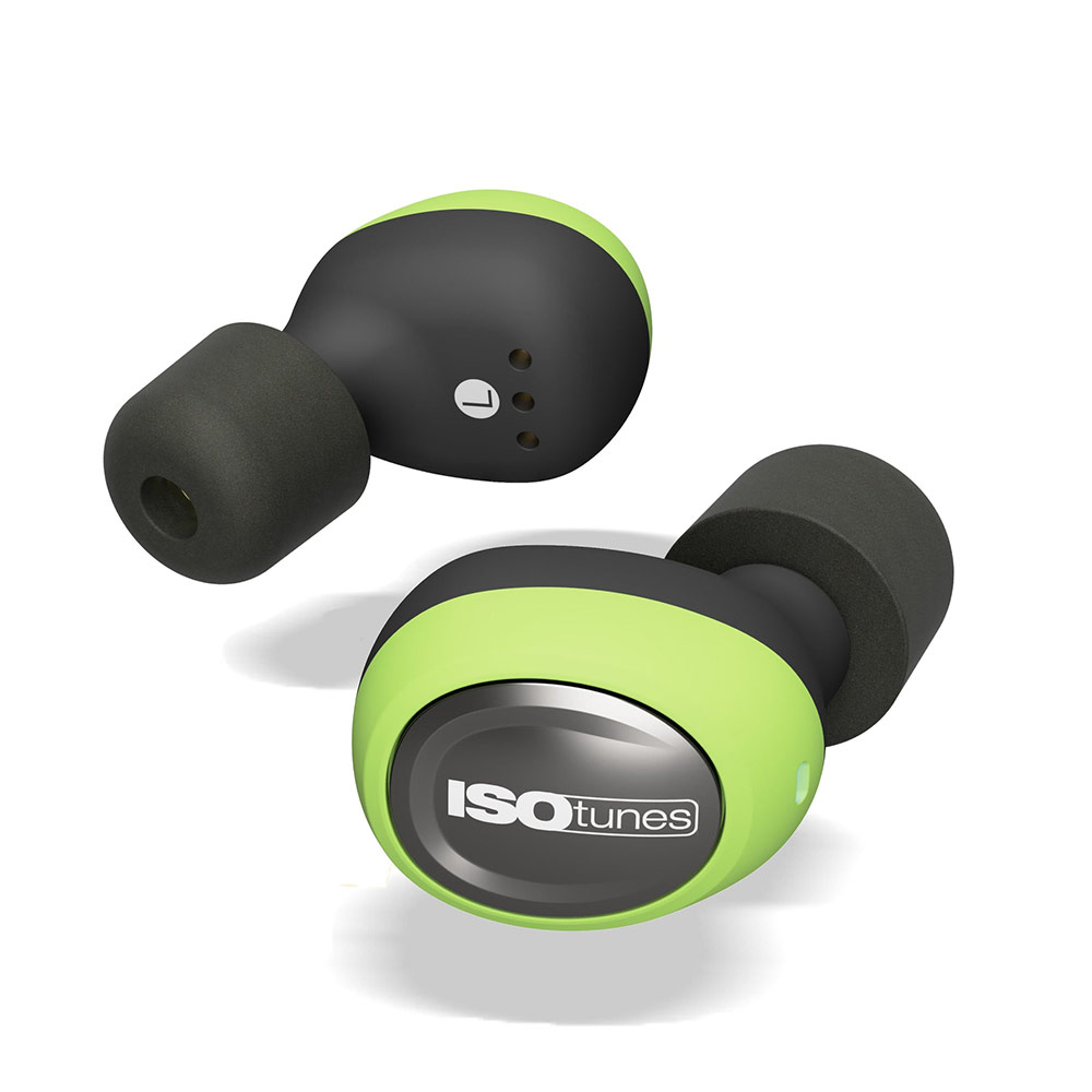 Heyrnahlíf ISOtunes Headset Free Neon