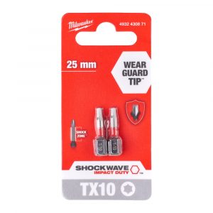 Bitar TX10x25mm 2stk