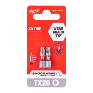 Bitar TX20x25mm 2stk