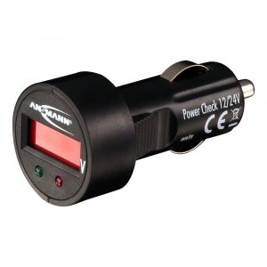 Rafgeymatester 12/24 volt