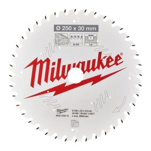 Hjólsagarblað 250x30 40t PTFE