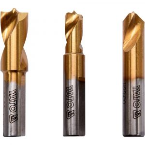 Punktsuðuborar sett 3stk 6.5, 8, 10mm