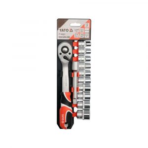 Topplyklasett á spjaldi 1/2" 12stk