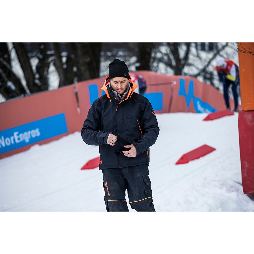 Húfa Lifa merino svört - Image 3