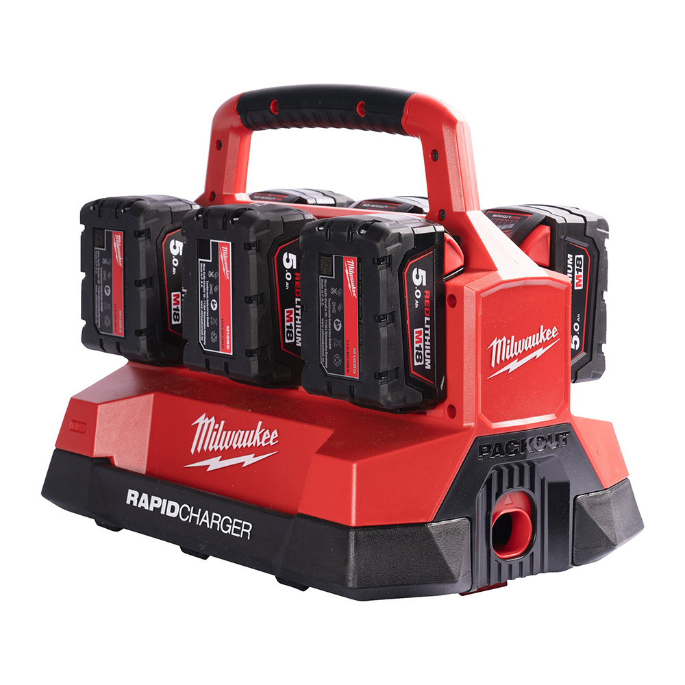 Hleðslustöð M18 PC6 Rapid PACKOUT™ - Image 4