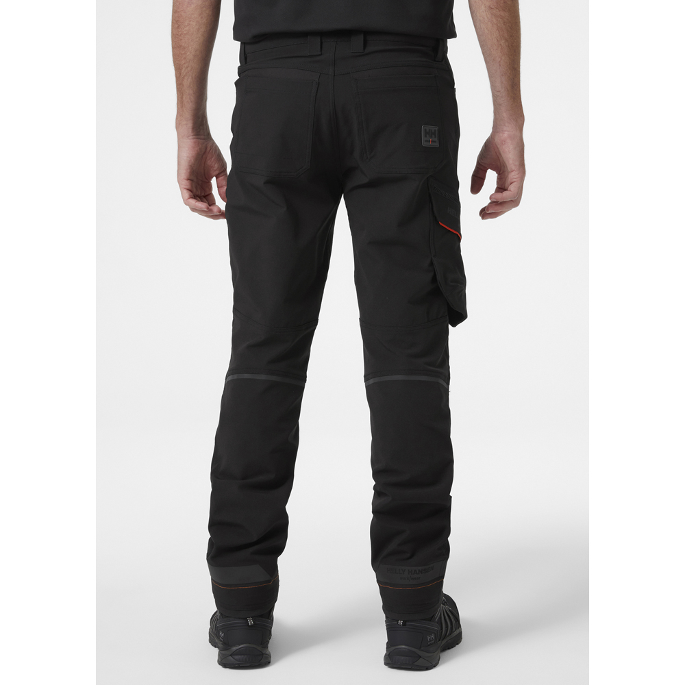 Þjónustubuxur Kensington 4 way stretch svartar - Image 3