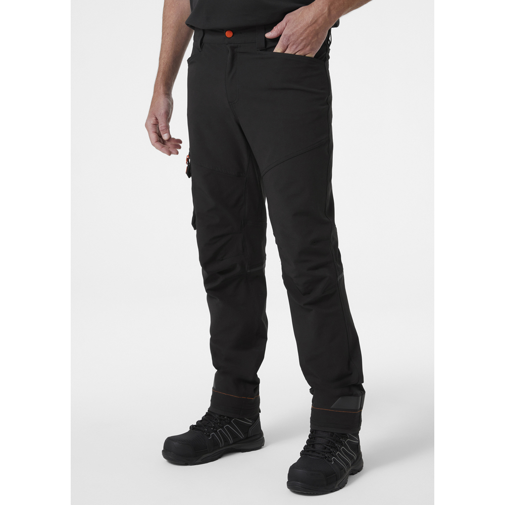 Þjónustubuxur Kensington 4 way stretch svartar - Image 4