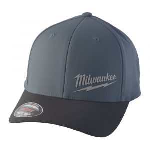 Derhúfa Milwaukee blágrá m.svörtu skyggni S/M
