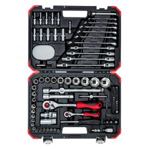 Toppasett 1/4"+1/2"  92 stk