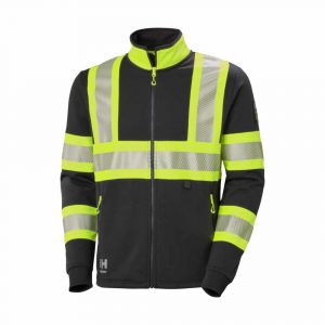 Peysa Icu Hi vis m/Endursk. Svört