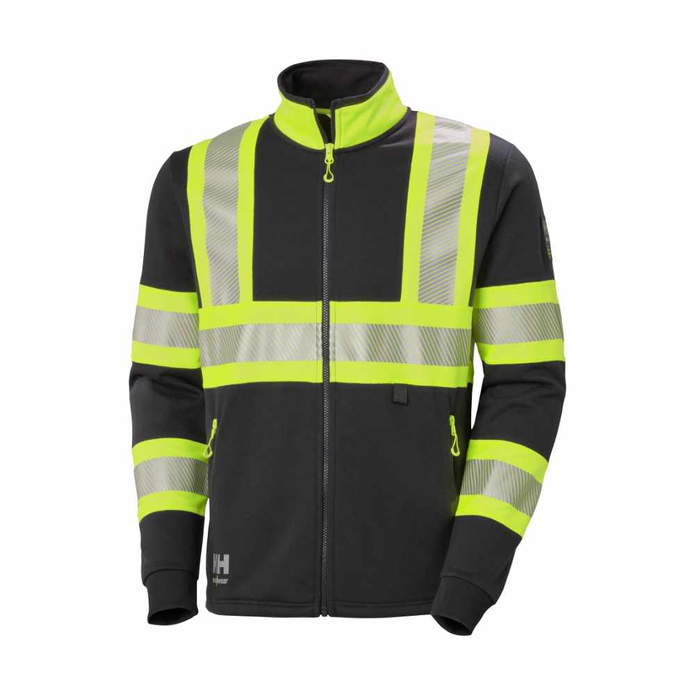 Peysa Icu Hi vis m/Endursk. Svört
