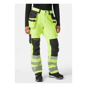 Smíðabuxur Luna Hi vis Cl.2 Kvk Gular