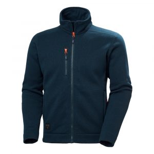 Ullar Flísjakki Kensington Navy Blár