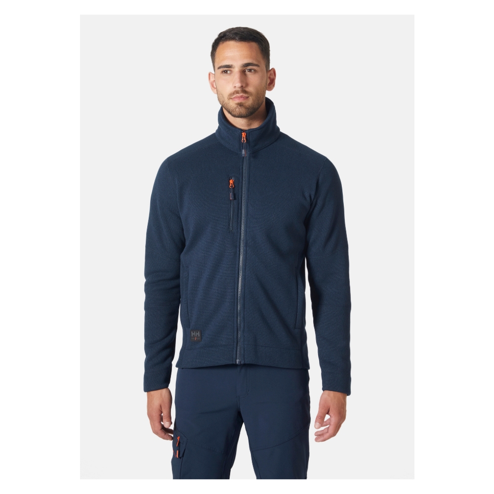 Ullar Flísjakki Kensington Navy Blár - Image 3