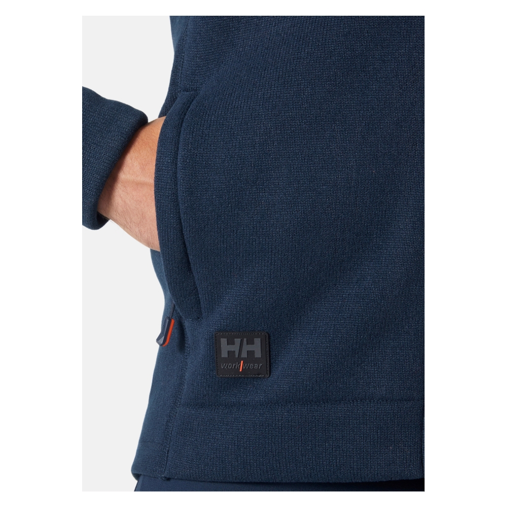 Ullar Flísjakki Kensington Navy Blár - Image 7