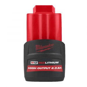 Rafhlaða M12 2.5Ah High Output