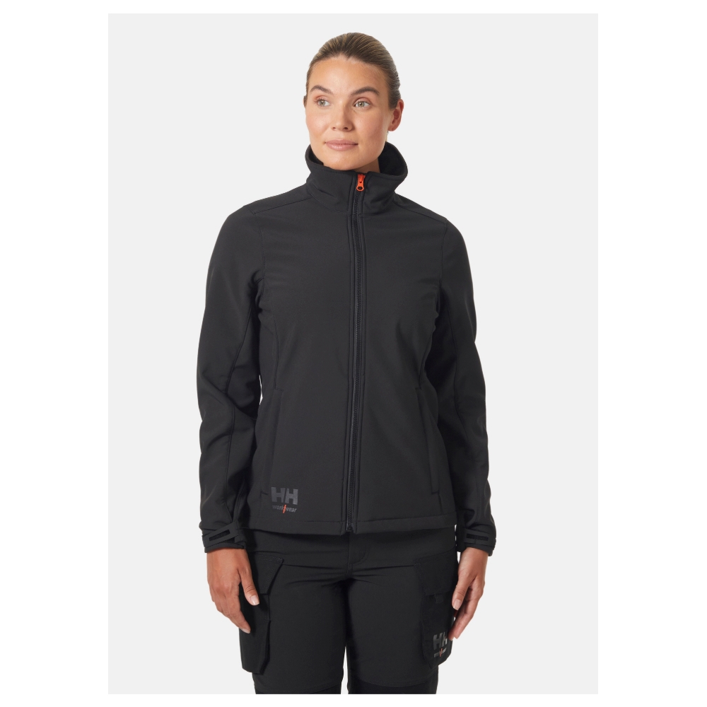 Jakki Softshell KVK Luna Svartur - Image 3