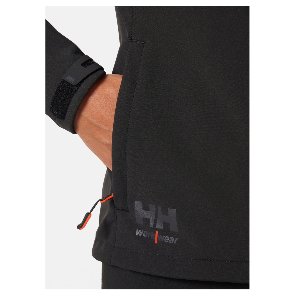 Jakki Softshell KVK Luna Svartur - Image 6