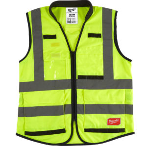 Öryggisvesti Premium Gult Hi vis