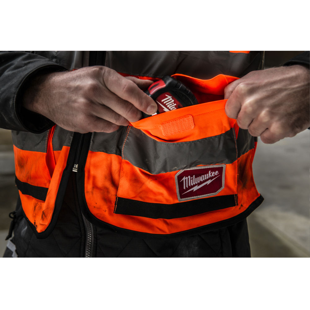 Öryggisvesti Premium Appelsínugult Hi vis - Image 4