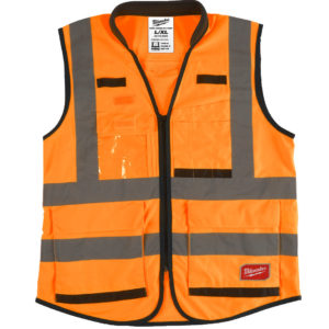 Öryggisvesti Premium Appelsínugult Hi vis