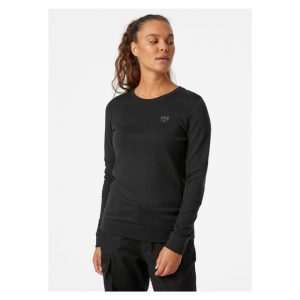 Bolur langerma KVK Lifa Merino Svartur