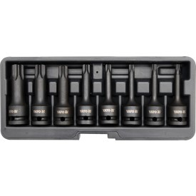 Torxsett loft  1/2" T30-T80